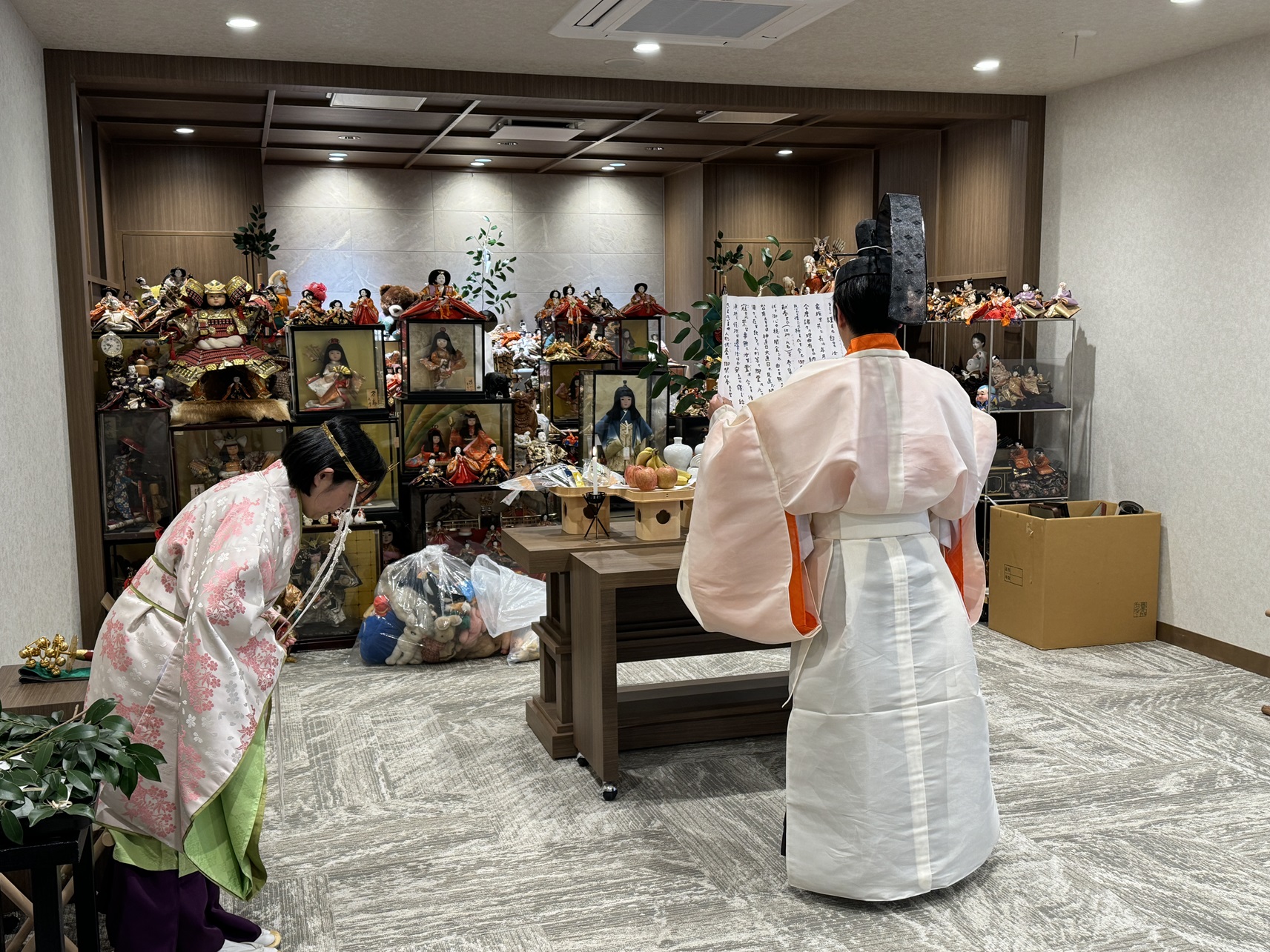 人形供養祭を開催っ！のイメージ