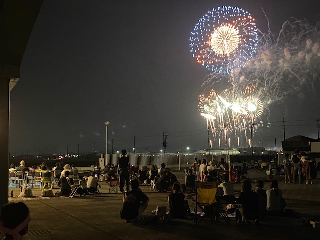 今年も賑わいました「ふくろい遠州の花火」パルモで鑑賞‼のイメージ