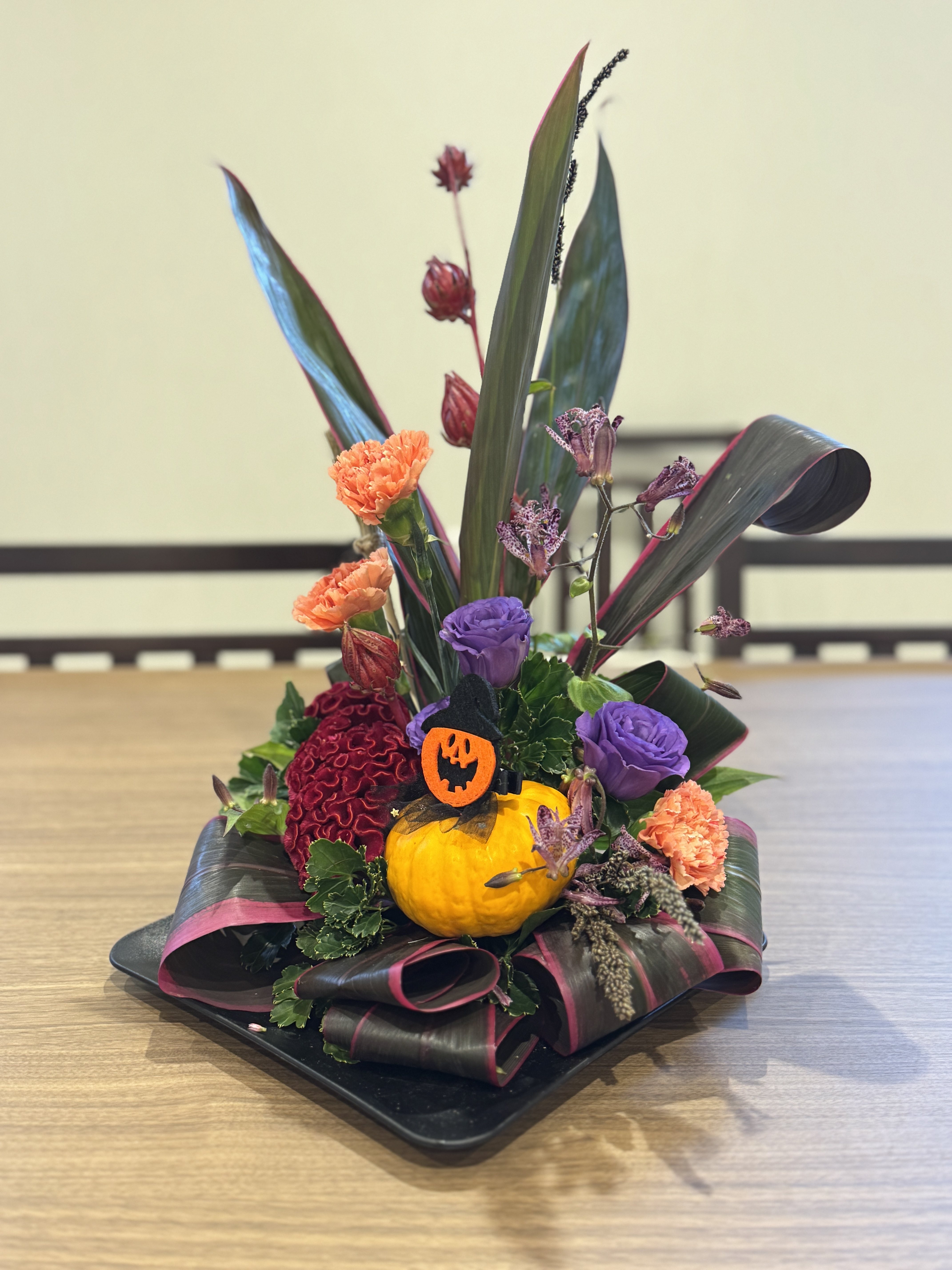 カルチャー教室【フラワーアレンジメント教室】を開催しました